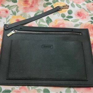 Away Dark Green Leather Pouch